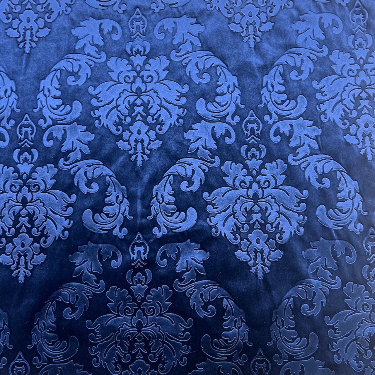 1 Yard Damask Embossed Velvet Fabric for Upholstery Drapery Decor Crafts Costumes Projects 55 Inches Width